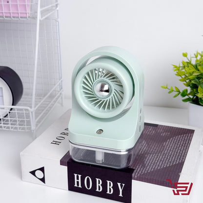 مروحة صغيرة مكتبية مع خزان مياه