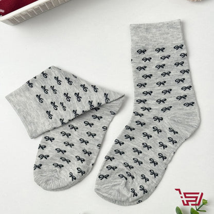 جواريب قطنية بطبعات مختلفة