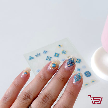 شيت ستكرات اظافر