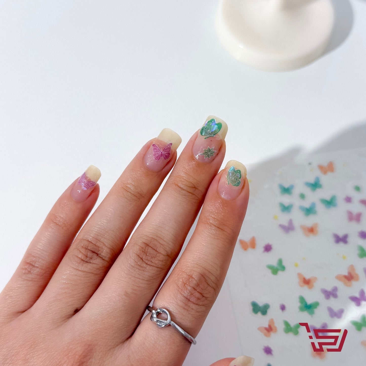 شيت ستكرات اظافر