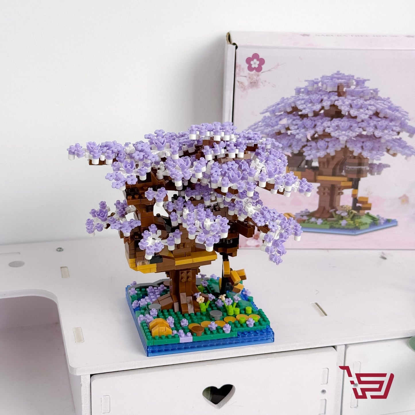 ليغو مكعبات بناء شجرة بونساي