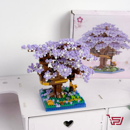 ليغو مكعبات بناء شجرة بونساي