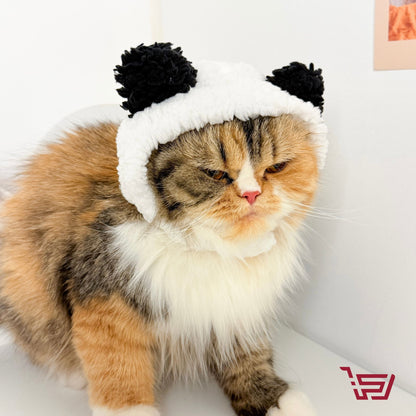 قبعة حيوانات اليفة فرو