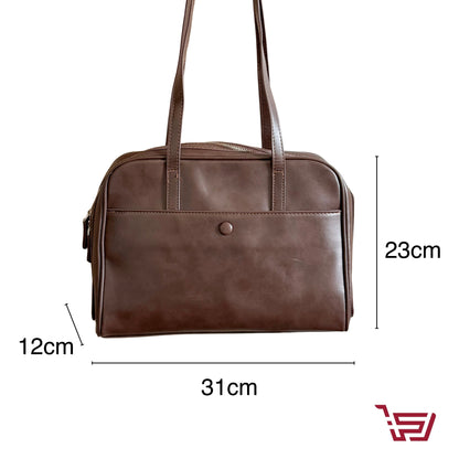 حقيبة كتف جلد