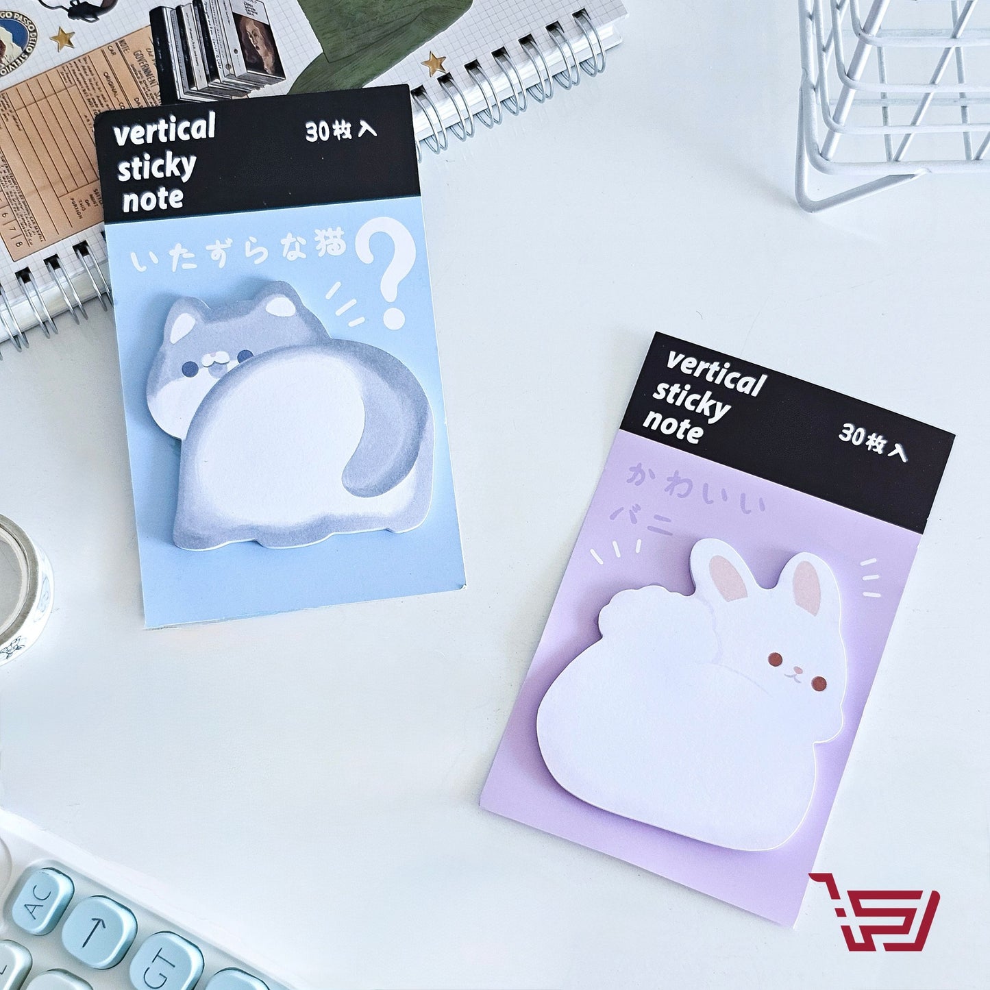 ورق ملاحظات لاصقة حيوانات