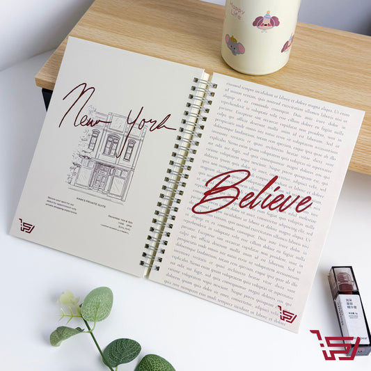 A5 Believe دفتر