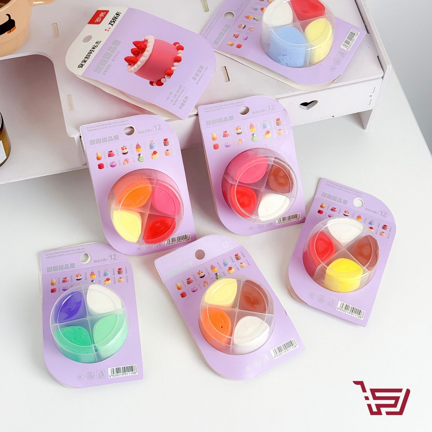 طين اصطناعي لصناعة الحلويات Clay Molds