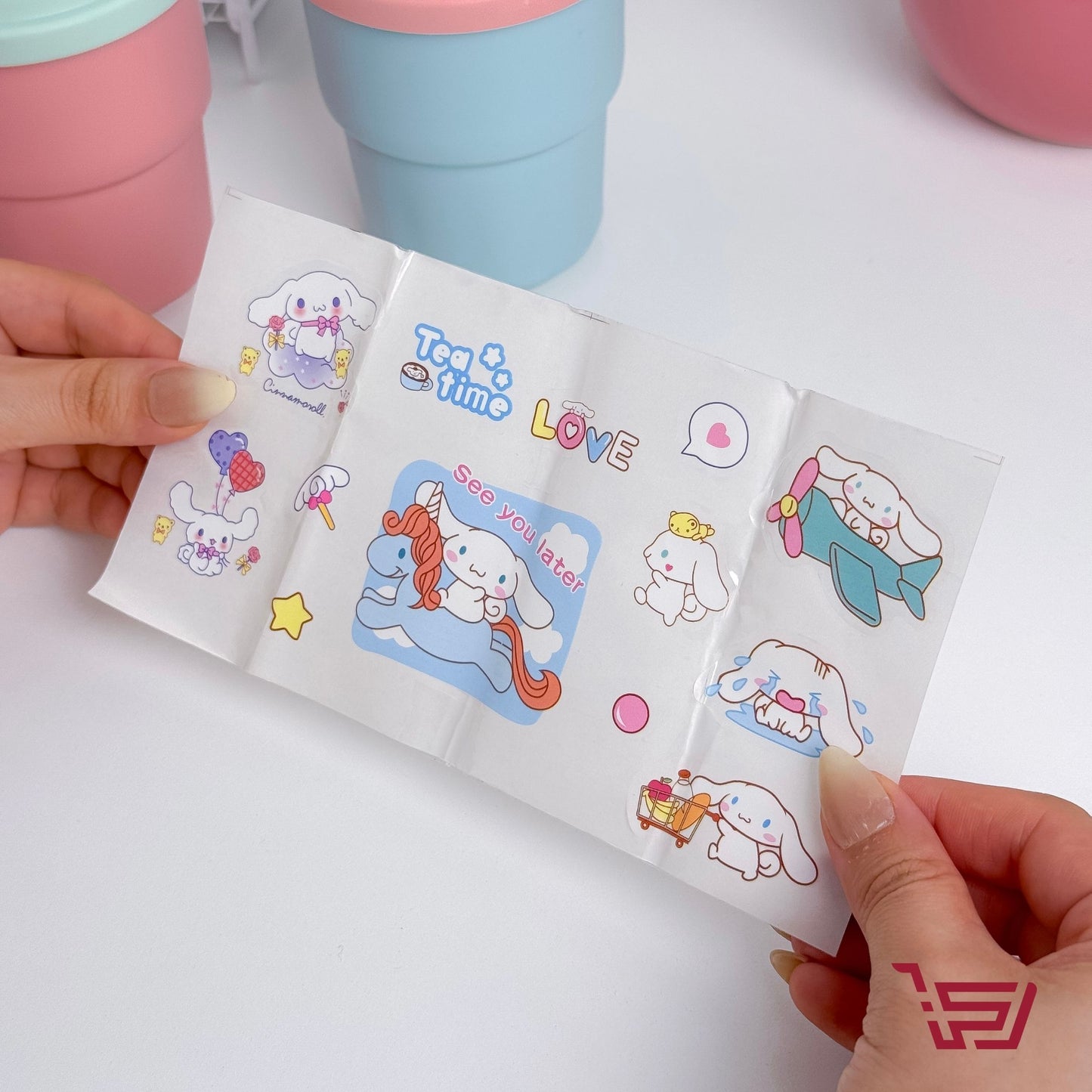 كوب اطفال بلاستك مع قصبة