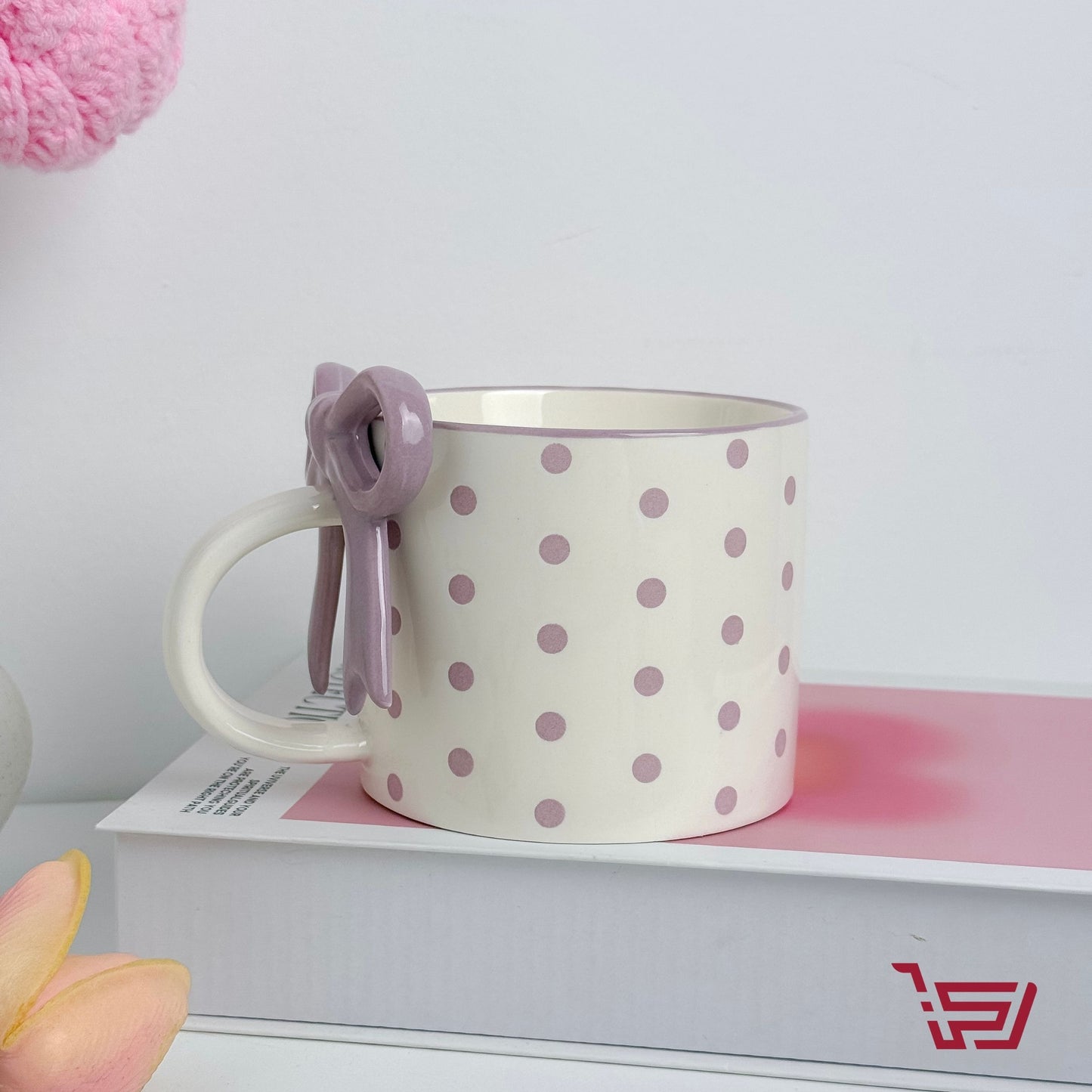 كوب سيراميك الفيونكة