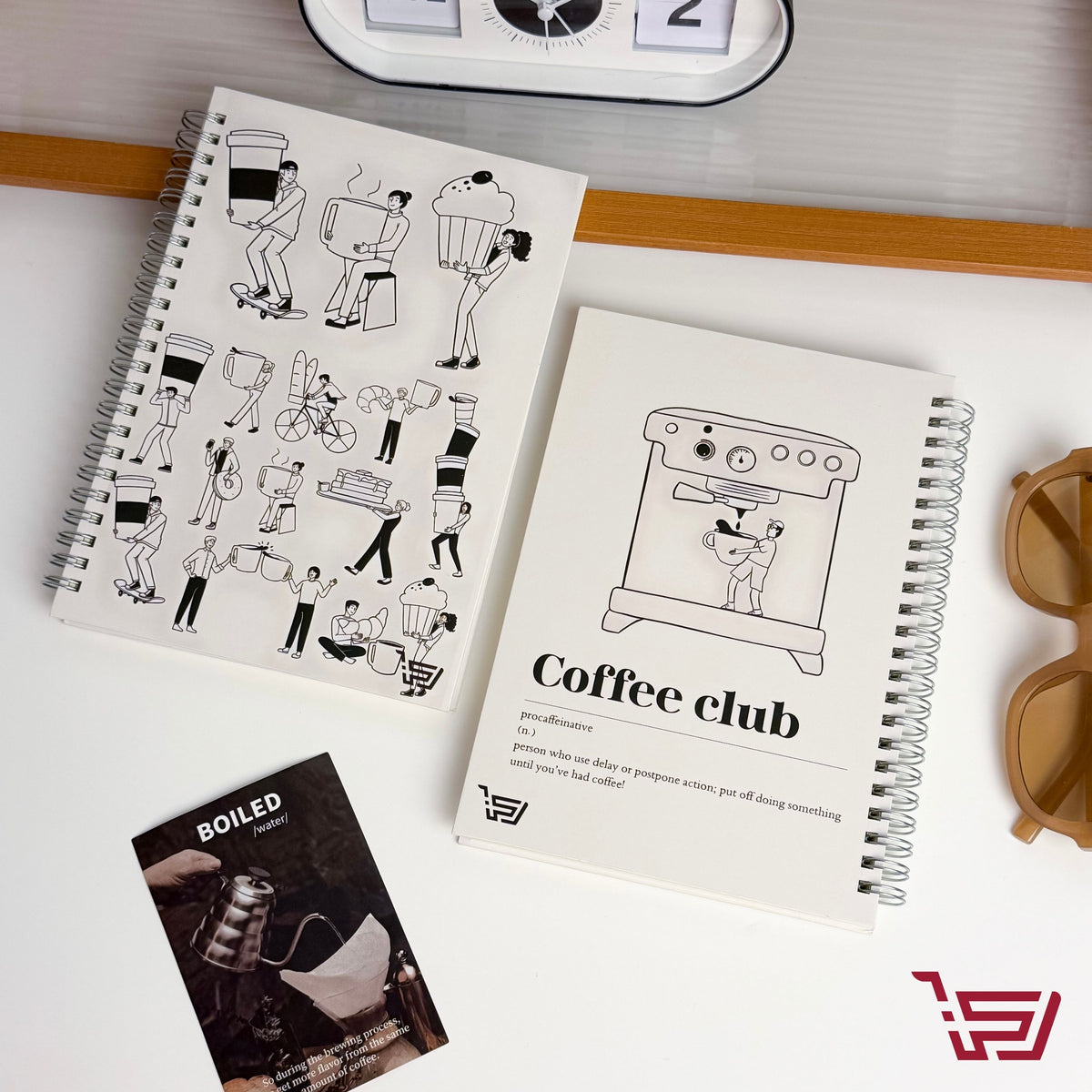 A5 coffee club دفتر