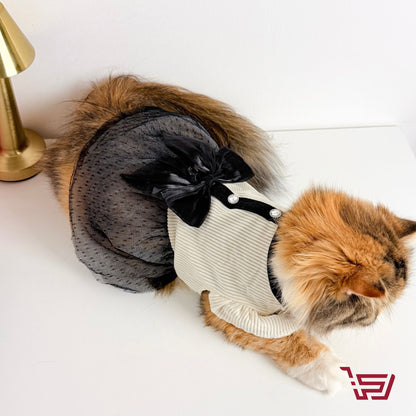 فستان قطط فيونكة