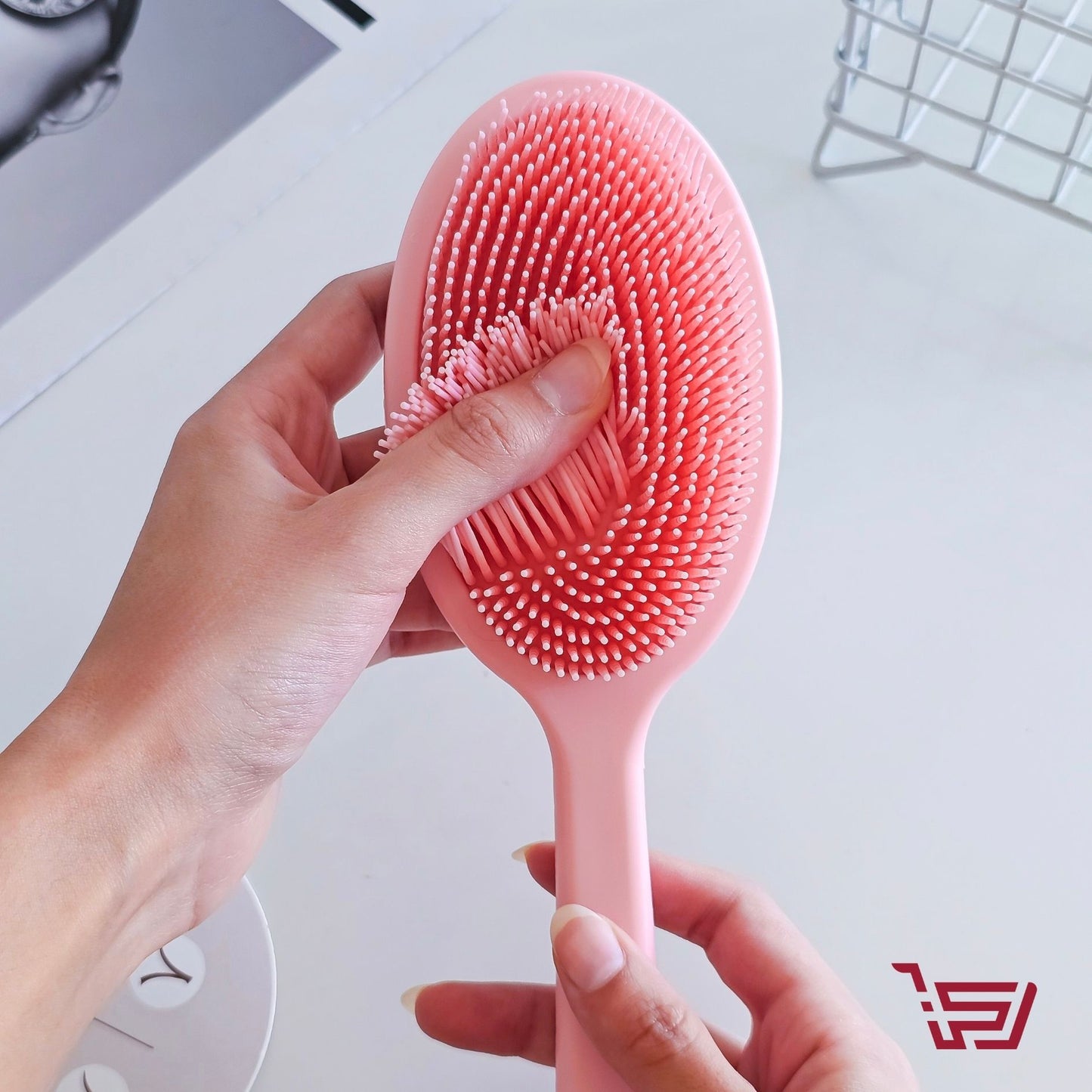 فرشاة استحمام سيليكون