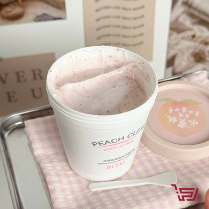 مقشر جسم برائحة  الخوخ