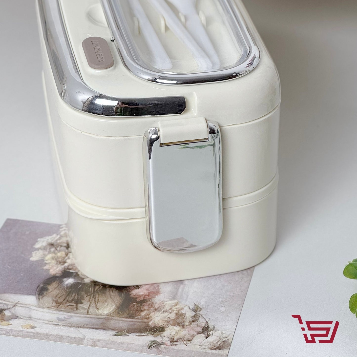 lunch box حافظة طعام بلاستك