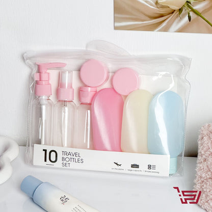 سيت علب بأحجام مختلفة لأعادة التعبئة بلاستك