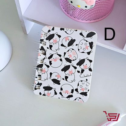 دفتر ملاحظات صغير بقرة