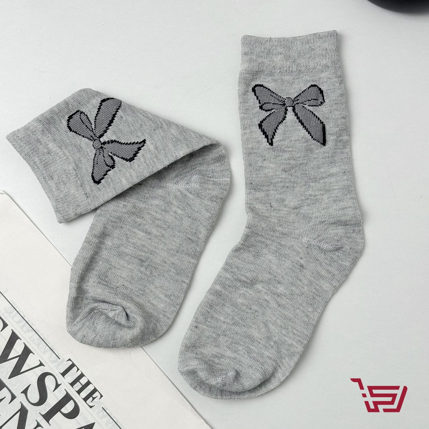 جواريب قطنية طبعات فيونكة