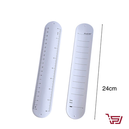 مسطرة و سوار ملاحظات