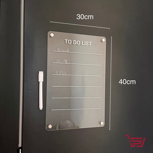 بورد مهام اكريلك مغناطيسي