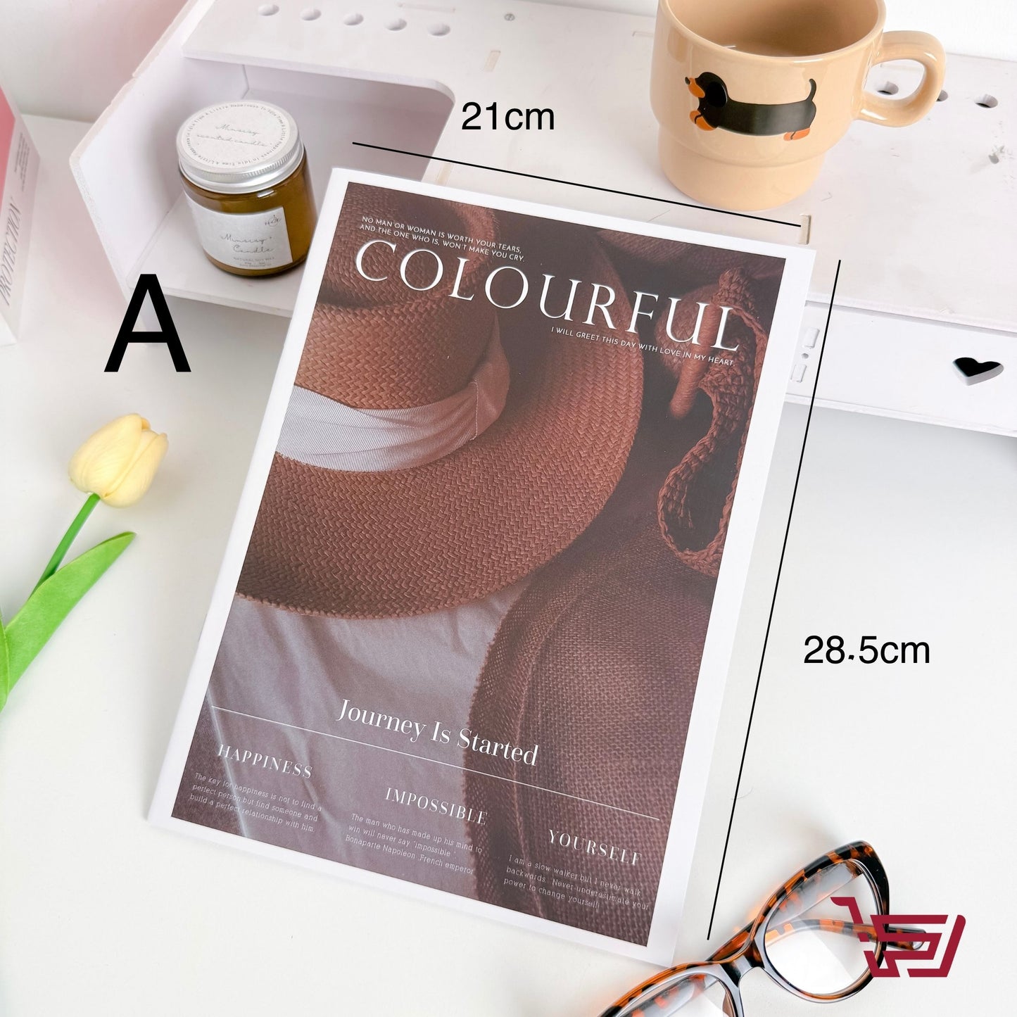 مجلات ديكور بأشكال مختلفة