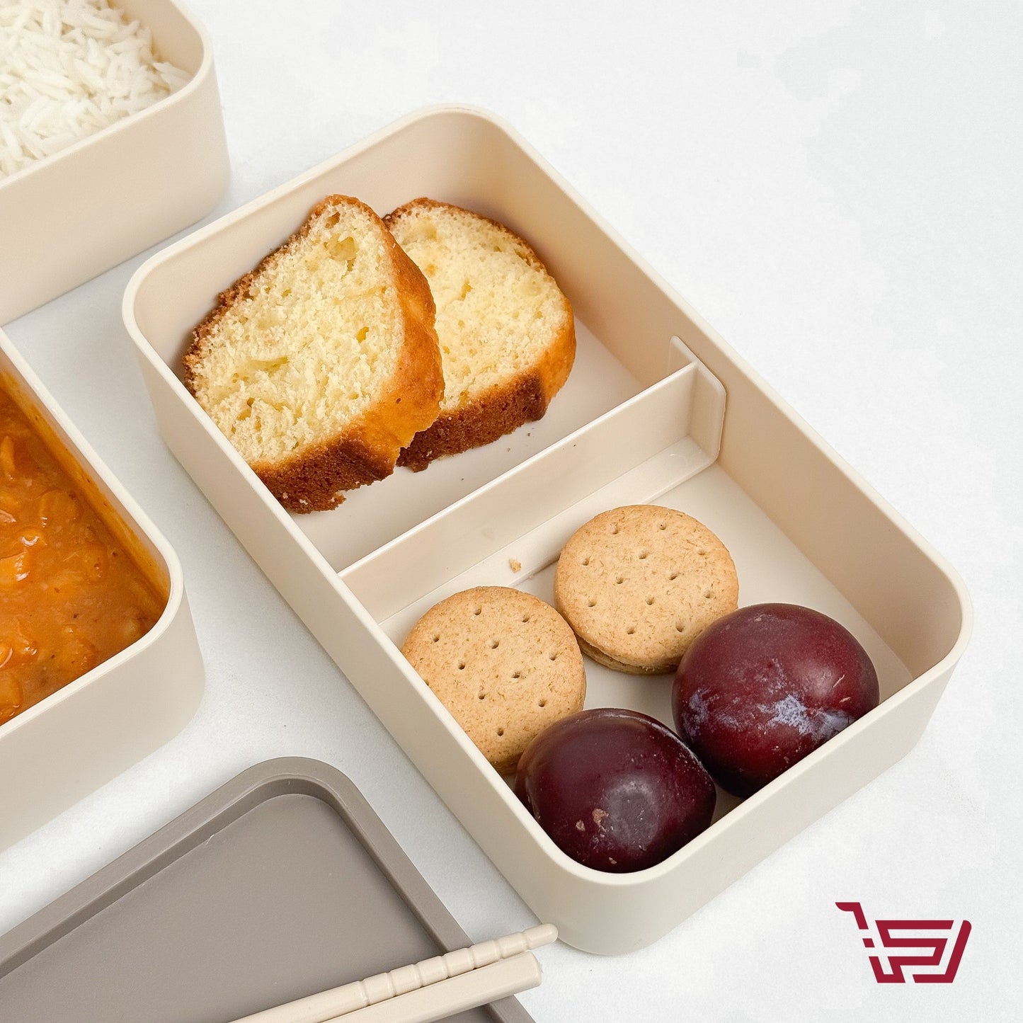 حافظة طعام Lunch Box مع حقيبة حرارية