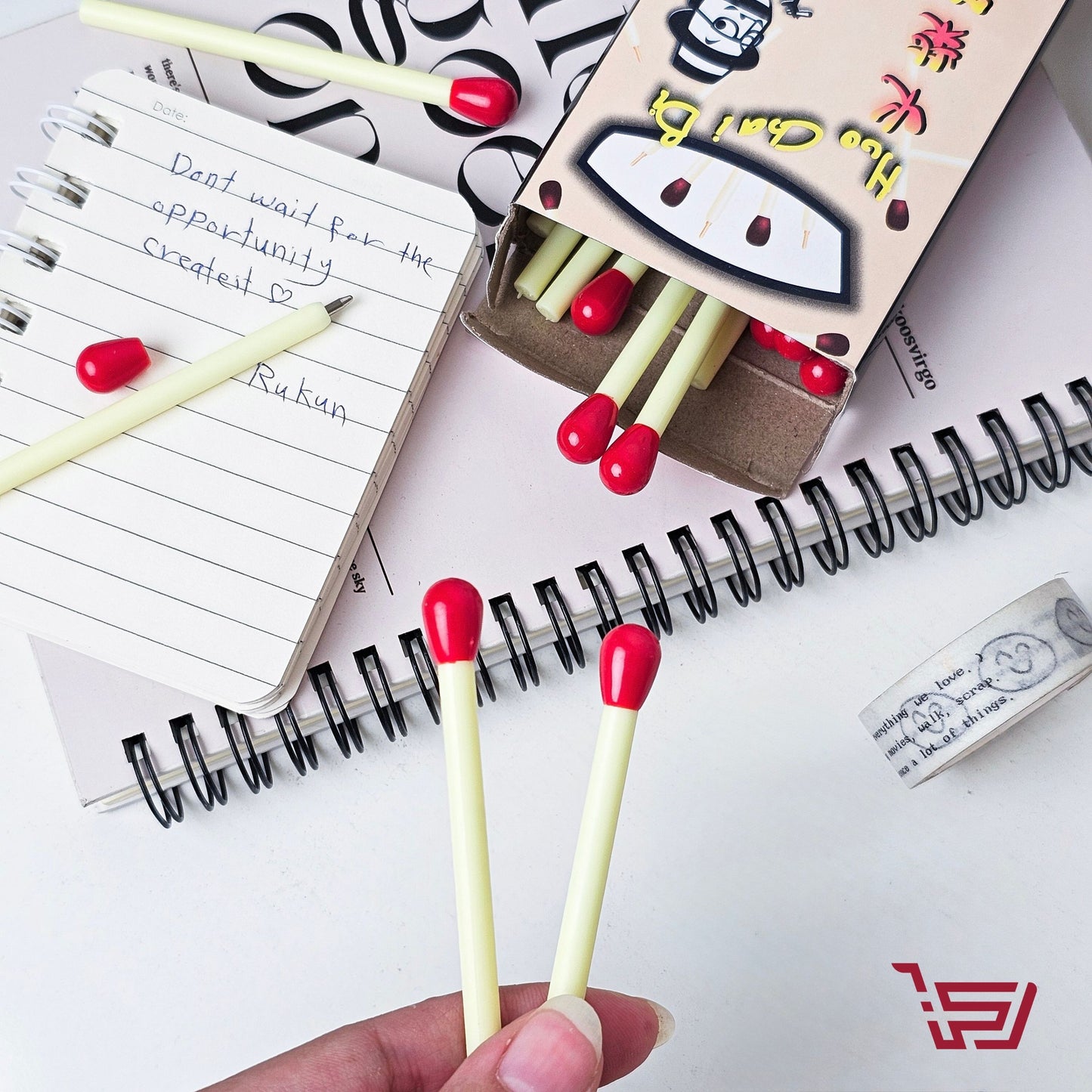 سيت اقلام اعواد الكبريت