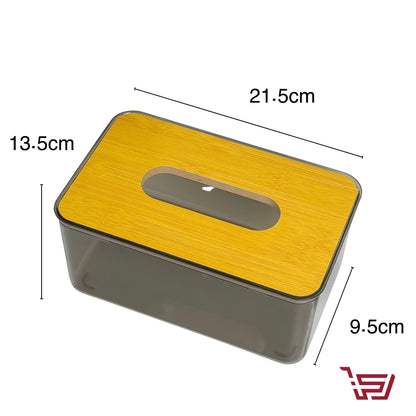 حافظة مناديل خشب