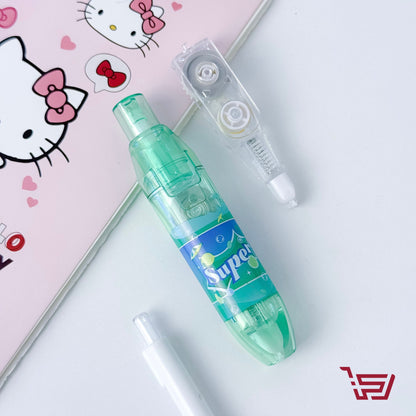 قلم تصحيح بشكل علبة مشروبات