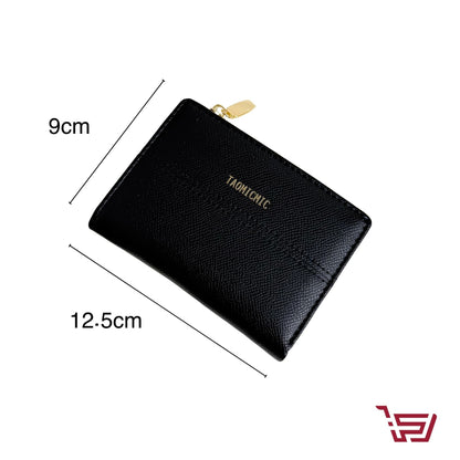 محفظة نقود وبطاقات نسائية جلد