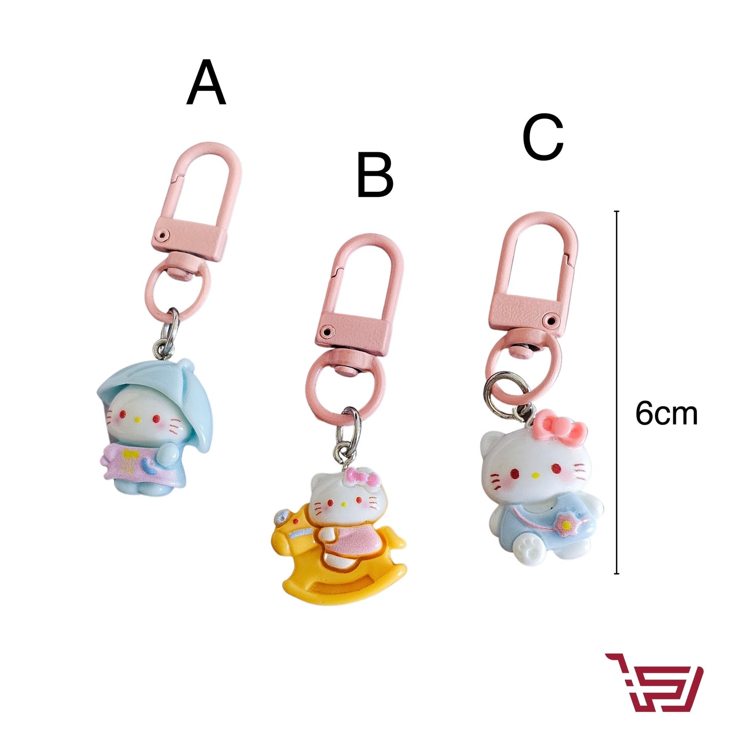 مدالية هيلو كيتي صغيرة