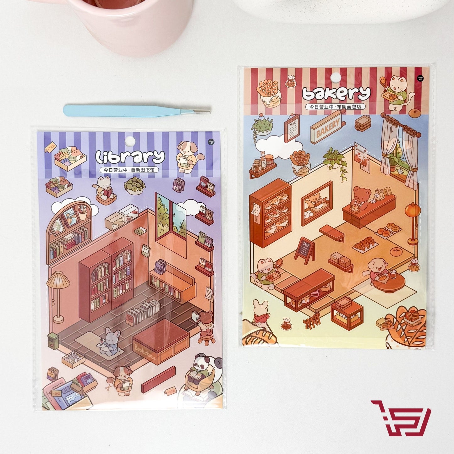 شيت ستكرات تركيب 3D