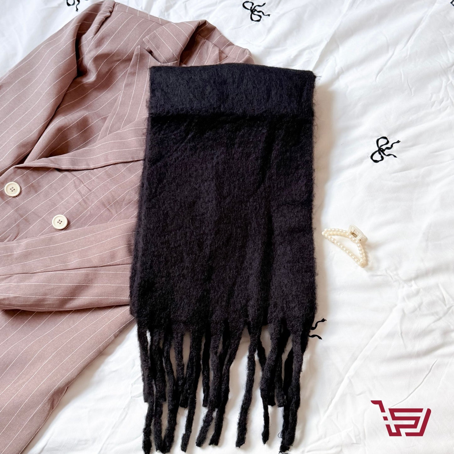 وشاح كبير شتوي