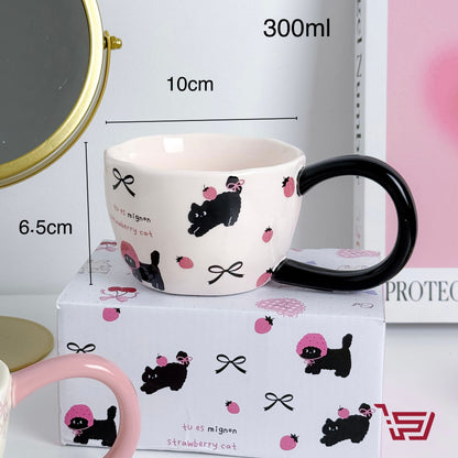 كوب سيراميك القطط