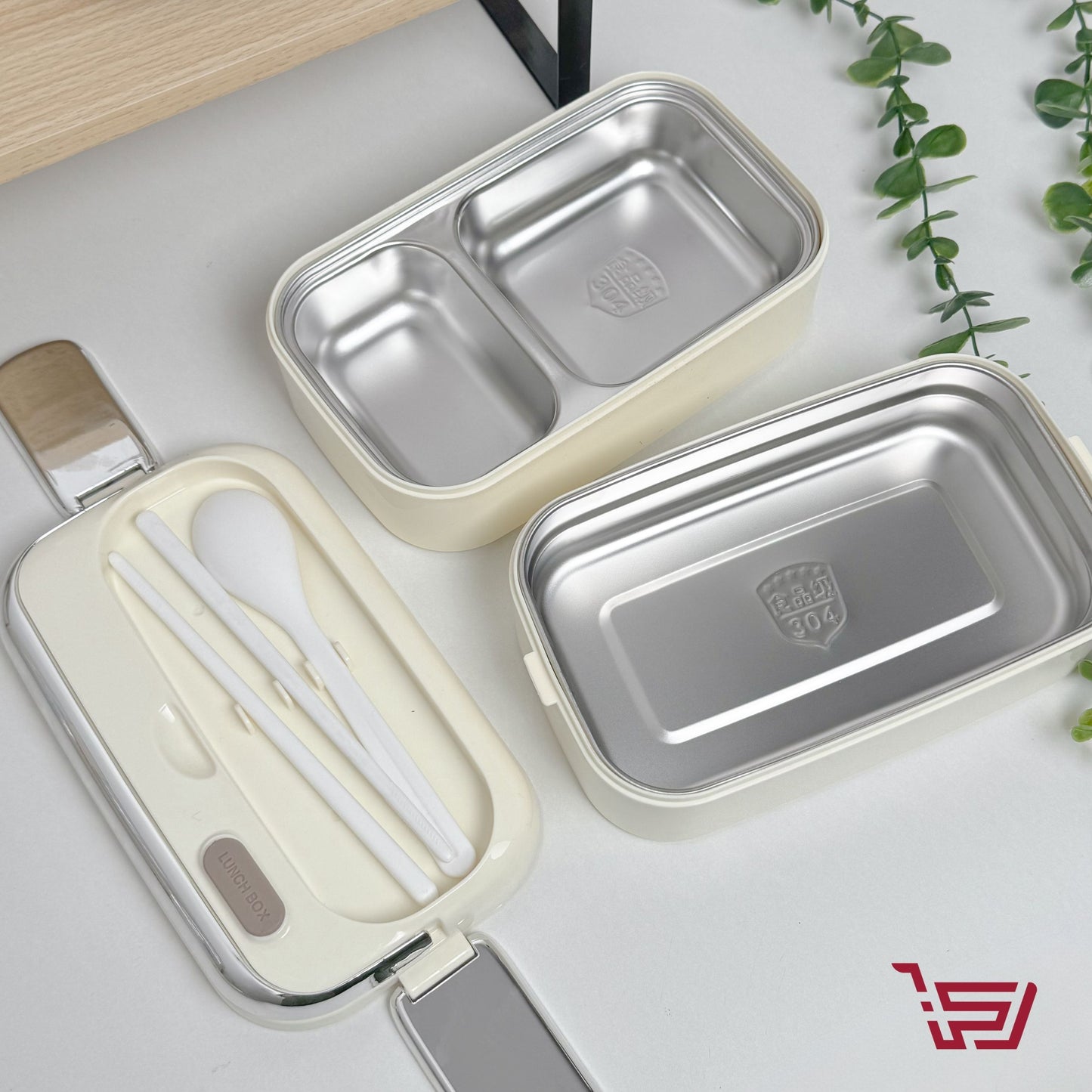 lunch box حافظة طعام بلاستك