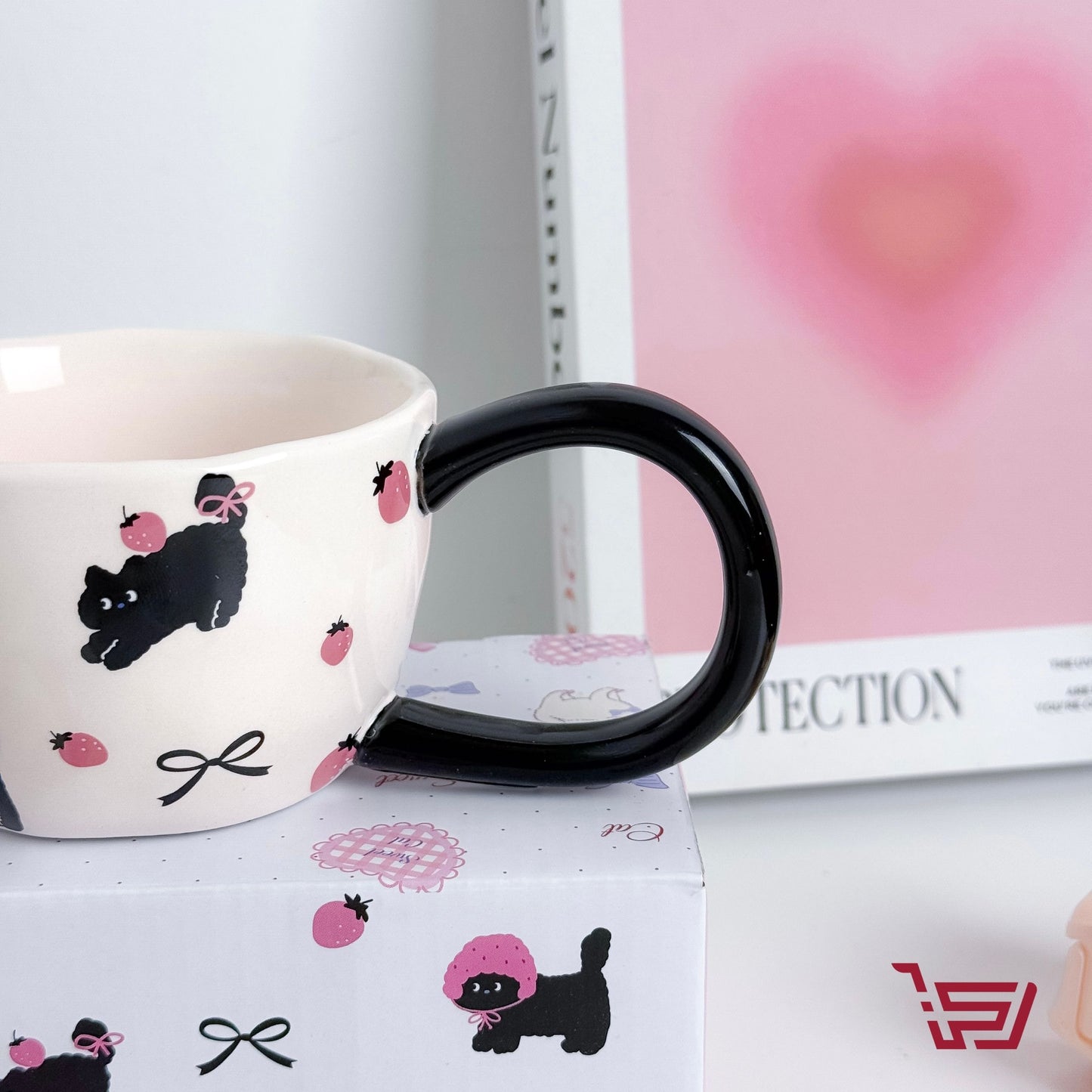 كوب سيراميك القطط