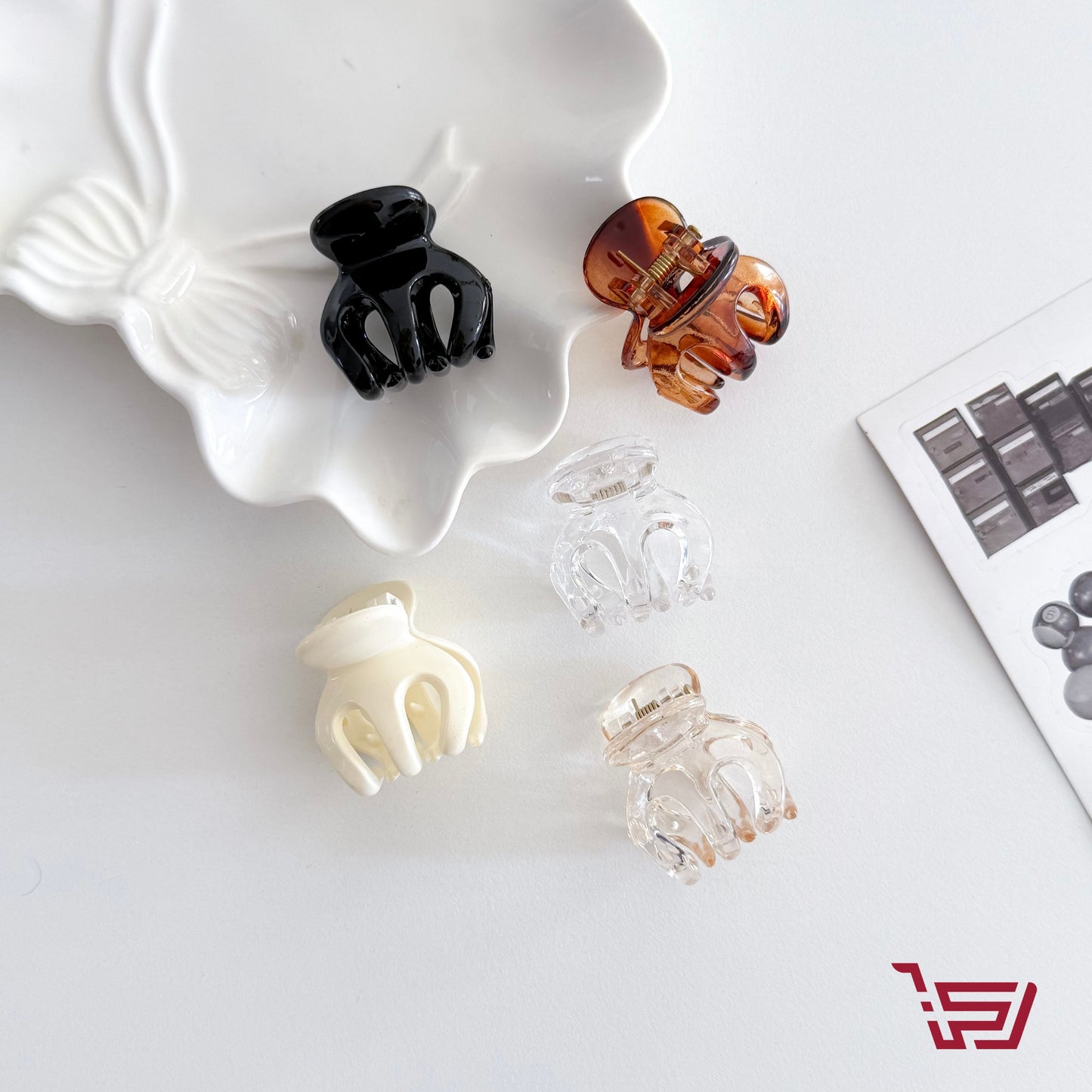 قراصة شعر صغيرة ponytail