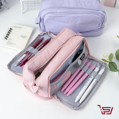 محفظة اقلام كبيرة بجيوب متعددة