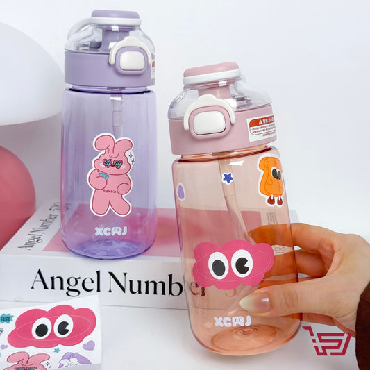 مطارة بلاستك مع ستكرات