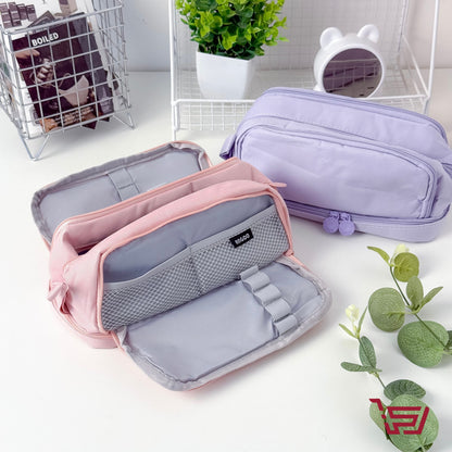 محفظة اقلام كبيرة بجيوب متعددة