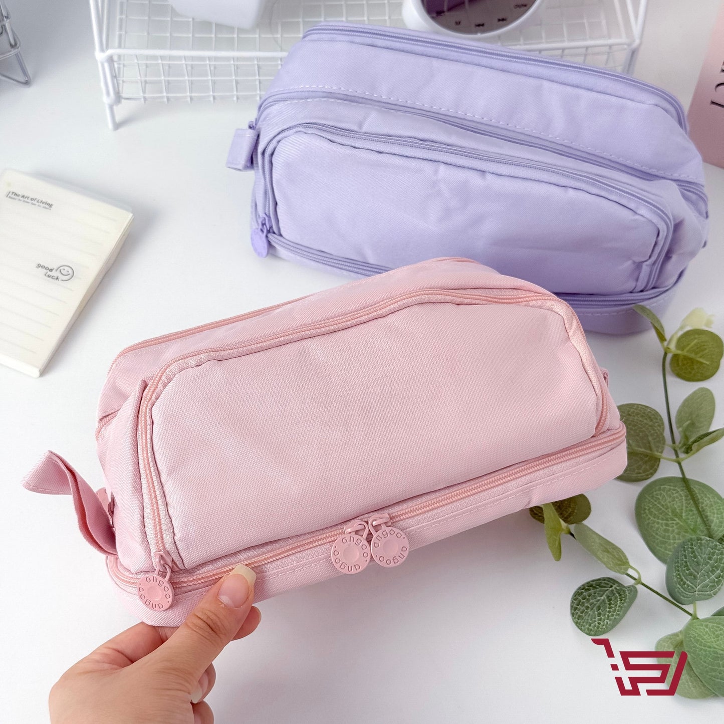 محفظة اقلام كبيرة بجيوب متعددة