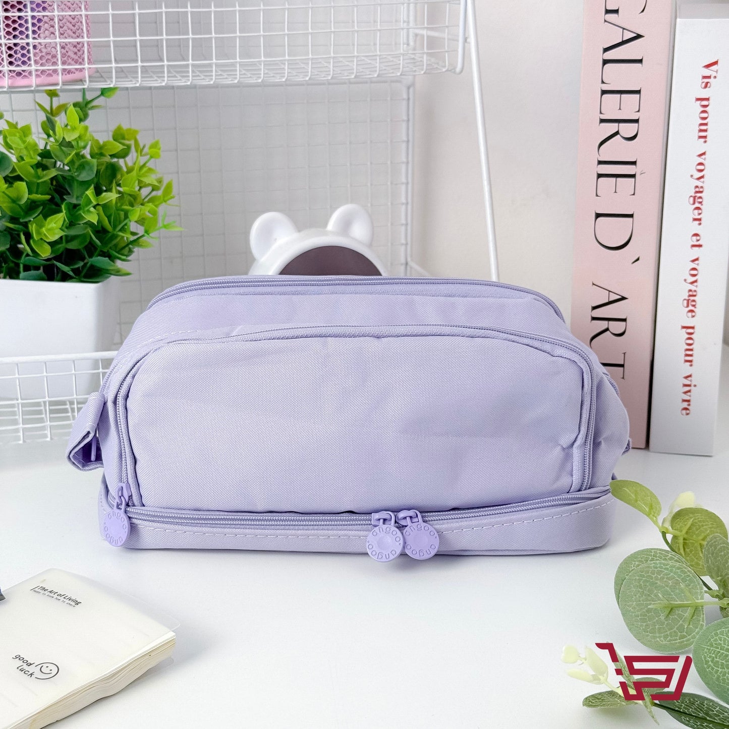 محفظة اقلام كبيرة بجيوب متعددة