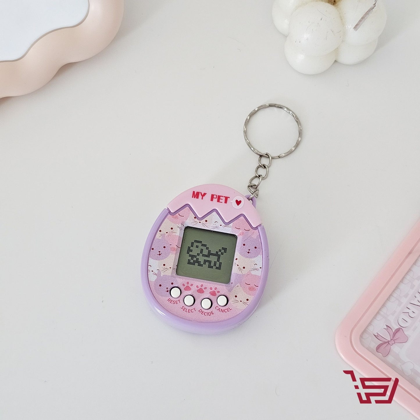 مدالية و جهاز العاب صغير my pet