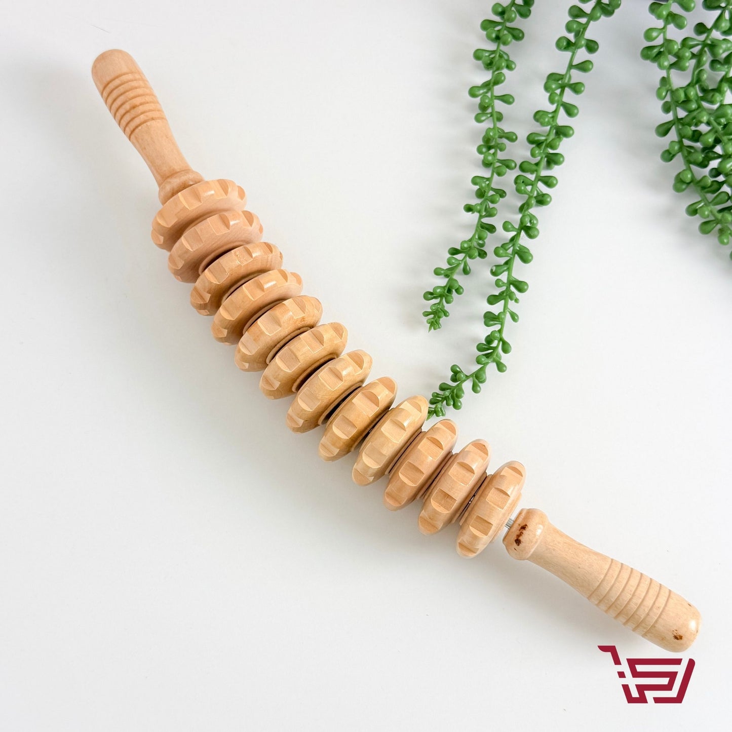 عصا تدليلك الجسم الخشبية