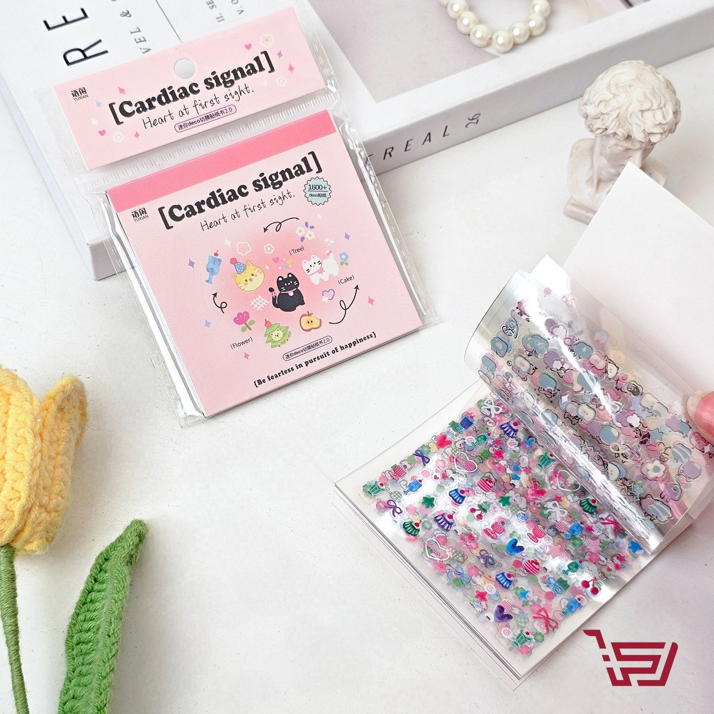 دفتر ستكرات صغير