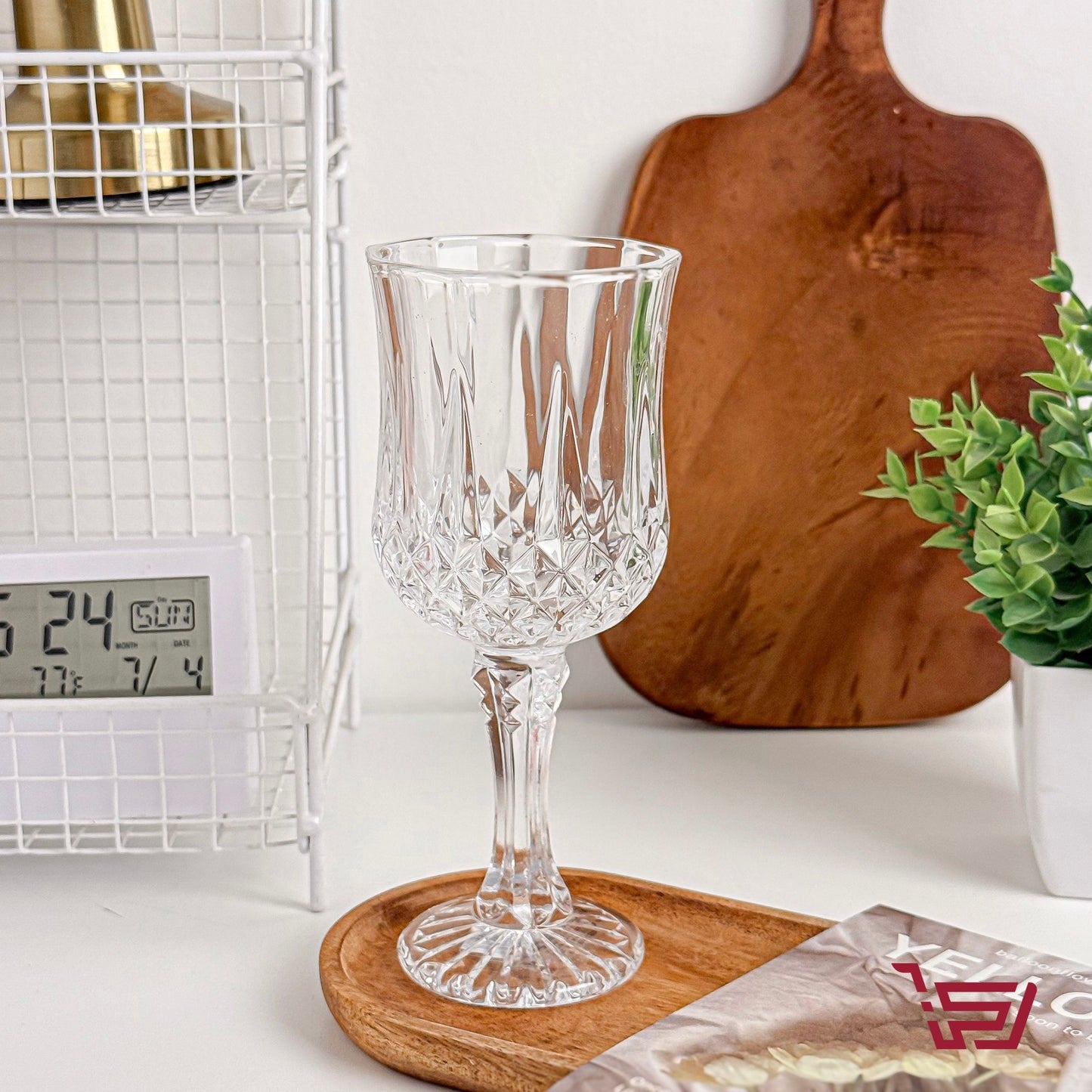 كأس زجاج كريستال