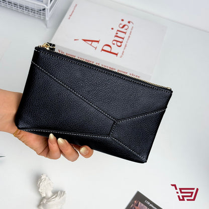 حقيبة ومحفظة نقود جلد