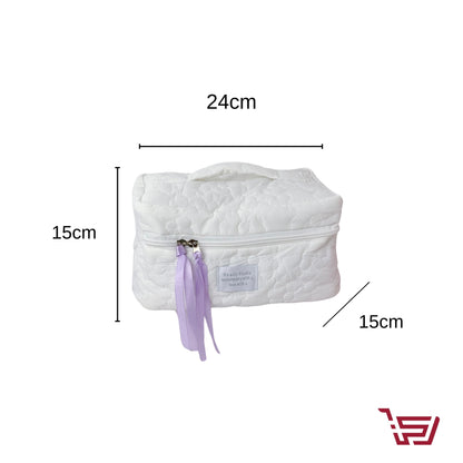 حقيبة مكياج بسعة كبيرة