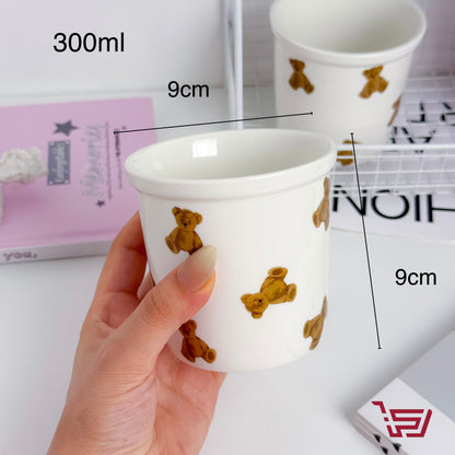 كوب سيراميك الدب teddy bear