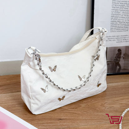 حقيبة كتف صغيرة فراشات