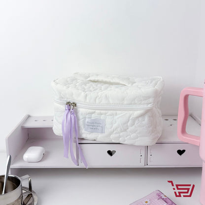 حقيبة مكياج بسعة كبيرة